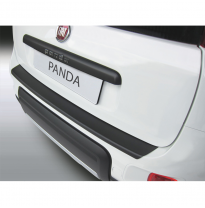 Protector Para El Paragolpes Trasero Abs  Fiat Panda 4x4/Trekking 3/2012-  Color Negro