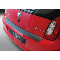 Protector Para El Paragolpes Trasero Abs  Skoda Citigo 3/5 Puertas 5/2012-  Color Negro