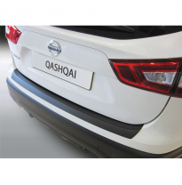 Protector Para El Paragolpes Trasero Abs  Nissan Qashqai 3/2014-7/2017  Color Negro