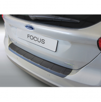 Abs Protector Paragolpes Trasero Ford Focus Hb 5 Doors 2015- &#039;Ribbed&#039; Black