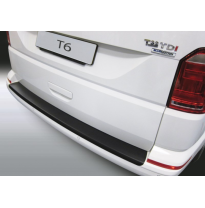 Protector Paragolpes Trasero Abs Volkswagen Transporter T6 Caravelle/Multivan 9/2015- Negro