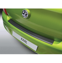 Protector De Paragolpes Trasero Abs Opel Karl 7/2015- Negro
