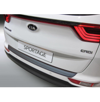 Protector De Paragolpes Trasero Abs Kia Sportage Iv 2016- Negro