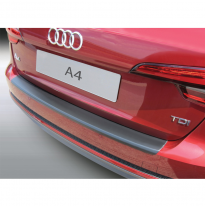 Protector De Paragolpes Trasero Abs Audi A4 Avant 11/2015- (Excl. S4) Black