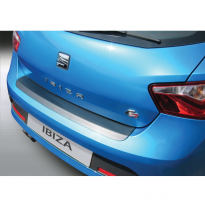 Protector Paragolpes Trasero Abs Seat Ibiza 6j Sc 3-Puertas Fr/Cupra 2012-2017  Negro