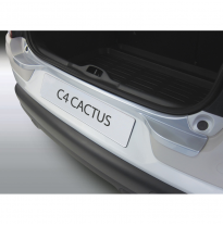 Protector De Paragolpes Trasero Abs Citroën C4 Cactus 2014- Negro