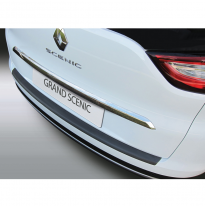Protector De Paragolpes Trasero Abs Renault Scenic Iv 10/2016- Black
