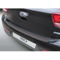 Protector De Paragolpes Trasero Abs Kia Rio Iii Facelift 2015-2016 Black
