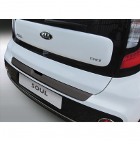 Protector Paragolpes Trasero Abs Kia Soul 10/2016- Negro