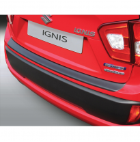 Protector Para El Paragolpes Trasero Abs  Suzuki Ignis 2016-  Color Negro