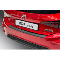Protector de parachoques trasero ABS apto para MG 3 Hybrid+ 2024- Negro