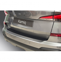 Protector de parachoques trasero ABS apto para Skoda Kamiq Facelift 07/2024 - Negro