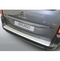 Rgm Protector De Paragolpes Trasero Abs Citroën Berlingo Multispace / Peugeot Rifter / Opel Combo Tour (Mpv) 2018- Black &#039;Ribbed