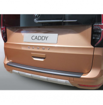 Rgm Faldón Paragolpes Trasero &#039;Skid-Plate&#039; Valido Para Volkswagen Caddy V Furgón/Mpv 2020- Plata (Abs)