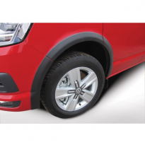 Rgm Abs Juego Completo Pasos Rueda Transporter T5 2003-2015 Short Wheel Base - Sin Puertas Correderas - Negro 10 Unidades