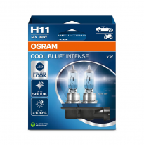 Bombillas halógenas Osram Cool Blue Intense NextGen - H11 - 12 V/55 W - juego de 2 piezas