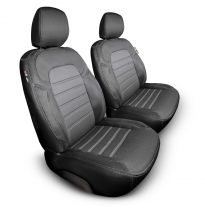 Original Design Fundas de asiento de tela 1+1 especifica para Fiat Doblo 2015-/Opel Combo 2012-2018
