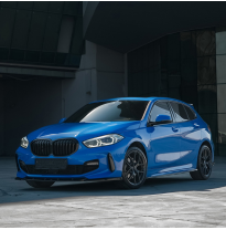 Kit de carrocería completo Oneway compatible con BMW Serie 1 F40 M-Pack/M135i 2019- (doble escape izquierdo) - Negro brillante O