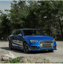 Kit de carrocería completo Oneway compatible con Audi S3 8V Sedán 2016-2020 - Negro brillante Oneway