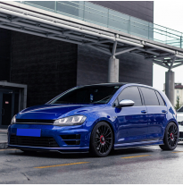 Kit de carrocería completo Oneway compatible con Volkswagen Golf VII HB R 2013-2016 - Negro brillante Oneway