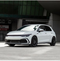 Kit de carrocería completo Oneway compatible con Volkswagen Golf VIII HB GTI 2020- - Negro brillante Oneway