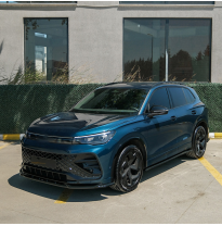 Kit de carrocería completo Oneway compatible con Volkswagen Tiguan III (CT1) R-Line 2024- - Negro brillante Oneway