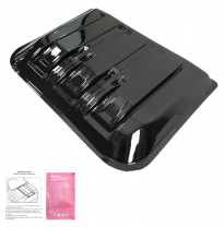 Toma de aire unidireccional para capó para Ford Ranger T9 2022- - Negro brillante