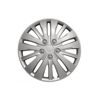 Juego De Tapacubos Washington 14-Pulgadas Silver Autostyle