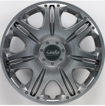 Juego De Tapacubos Opus 15-Pulgadas Silver Autostyle