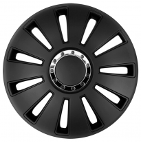 Juego De Tapacubos Silverstone Pro 14-Pulgadas Negro Autostyle