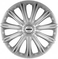 Juego De Tapacubos Nero 14-Pulgadas Silver Autostyle