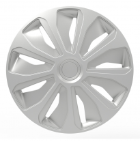 Juego De Cubiertas De Rueda Platin 13-Pulgadas Plata