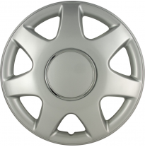 Juego De Tapacubos Florida 15-Pulgadas Silver Autostyle