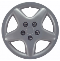 Juego De Tapacubos Idaho 13-Pulgadas Silver Autostyle