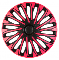 Juego De Tapacubos Soho 13 Pulgadas Negro/Rosa