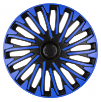 Juego De Tapacubos Soho 15 Pulgadas Negro/Azul