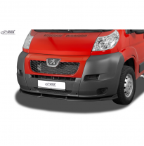 Spoiler delantero RDX Racedesign Vario-X compatible con Peugeot Boxer / Fiat Ducato / Citroën Jumper 2006-2014 (sin extensiones