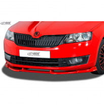Spoiler delantero Vario-X adecuado para Skoda Rapid (NH) 2012-2019 (PU)