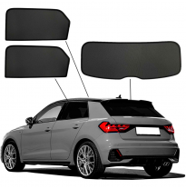 Juego de cortinillas Sunclip valido para Audi A1 (GBA) Sportback 2018 (incl. City Carver y Allstreet)