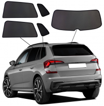 Juego de cortinillas Sunclip apto para Skoda Kamiq (NW) Facelift 2024-