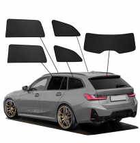 Juego de cortinillas Sunclip apto para BMW Serie 3 G21 Touring 2019-