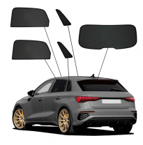 Juego de cortinillas Sunclip adecuado para Audi A3 (8Y) Sportback 2020-