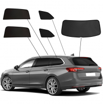 Juego de cortinillas Sunclip adecuado para Volkswagen Passat (CJ5) Variant 2023- y Skoda Superb IV Kombi 2024-