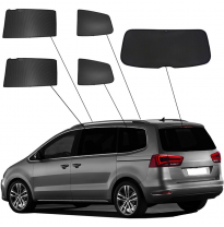 Juego de cortinillas Sunclip apto para Volkswagen Sharan y Seat Alhambra (7N) 2010-2022