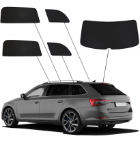Juego de cortinillas Sunclip apto para Skoda Superb 3V Kombi 2015-2023