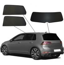 Juego de cortinillas Sunclip valido para Volkswagen Golf VII HB 5 puertas 2012-2019