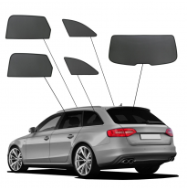 Juego de cortinillas Sunclip apto para Audi A4 (B8) Avant 2008-2015