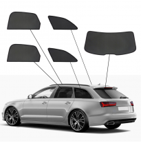 Juego de cortinillas Sunclip apto para Audi A6 (C7) Avant 2011-2018