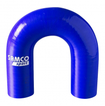 Samco Codo De Silicona 180 Grados - Largo 127mm - ø51mm - Azul