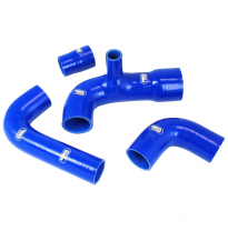 Samco Kit De Tubos Fiat Uno Turbo Mkii 1991-1994 - 4-Piezas - Turbo - With 25mm Dvc - Azul